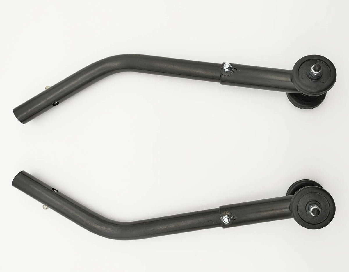 Anti-Tippers,Cruiser III Anti Tippers with Wheels,Suitable for Cruiser Black