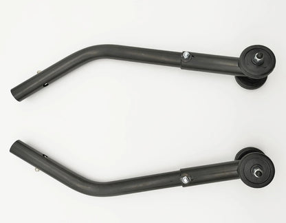 Anti-Tippers,Cruiser III Anti Tippers with Wheels,Suitable for Cruiser Black