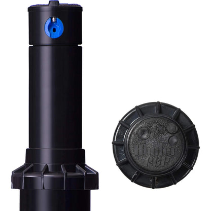 Hunter PGP-ADJ 3/4" Rotor Sprinkler, Adjustable 40°– 360° Arc, 2-Pack, Black