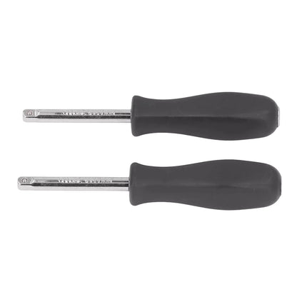 2 Pack 1/4" Drive Spinner Screwdriver Handle for 6.35mm Socket Bits Extension