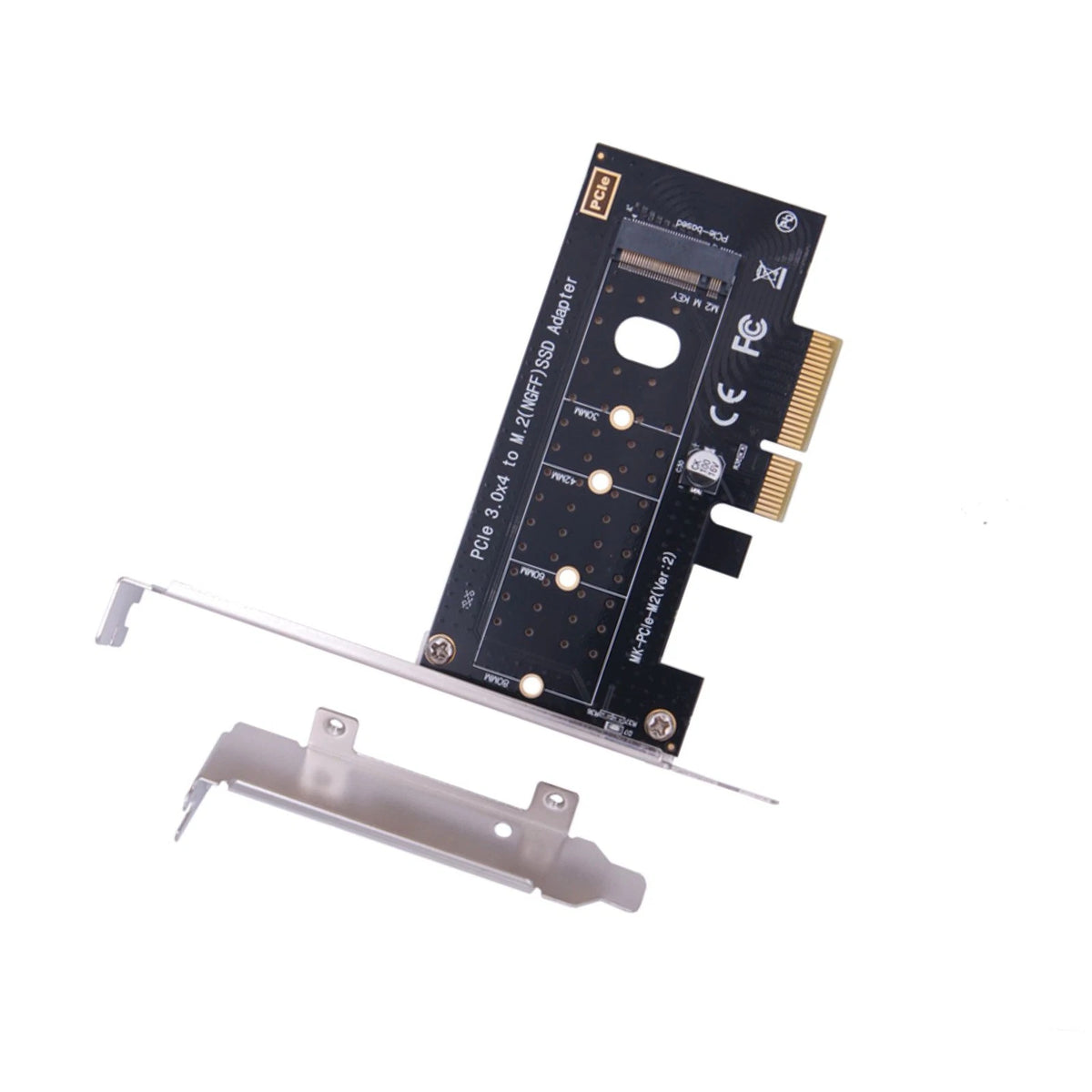M.2 NVME SSD To PCIe 3.0 X4 Adapter Card Desktop Expansion Conversion Card