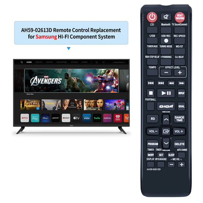AH59-02613D For Samsung Giga Sound System Remote Control MX-HS8500 MX-HS9000