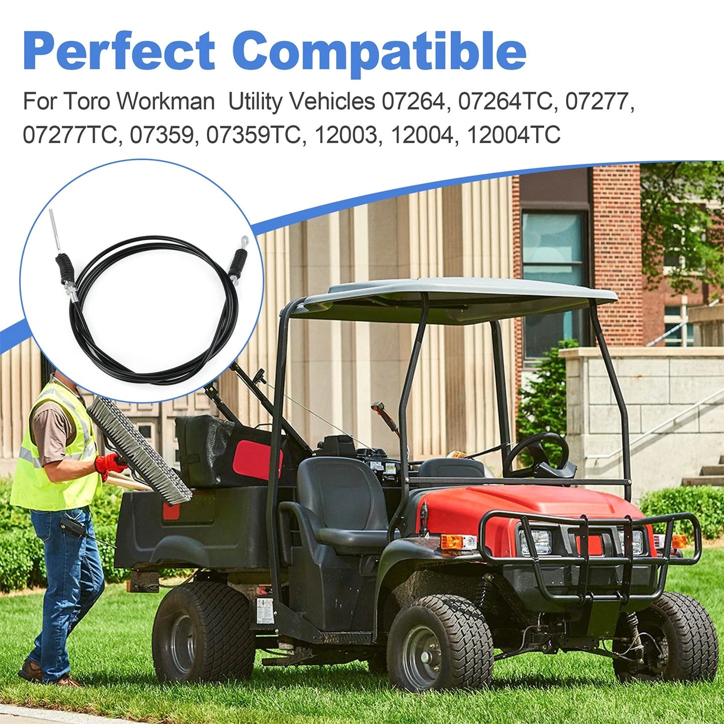104-6896 Shift Cable For Toro Workman 12003 12004 12004TC