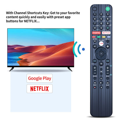 Universal Remote Control For Sony Smart TV RMF-TX200E RMF-TX310E RMF-TX520E