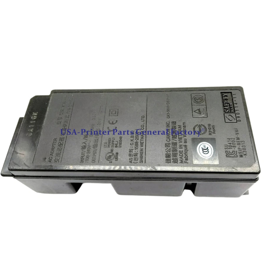 k30313 Power Supply Adapter Fits For Canon MP280 MP250 G4800 MP282 MP492 G2800