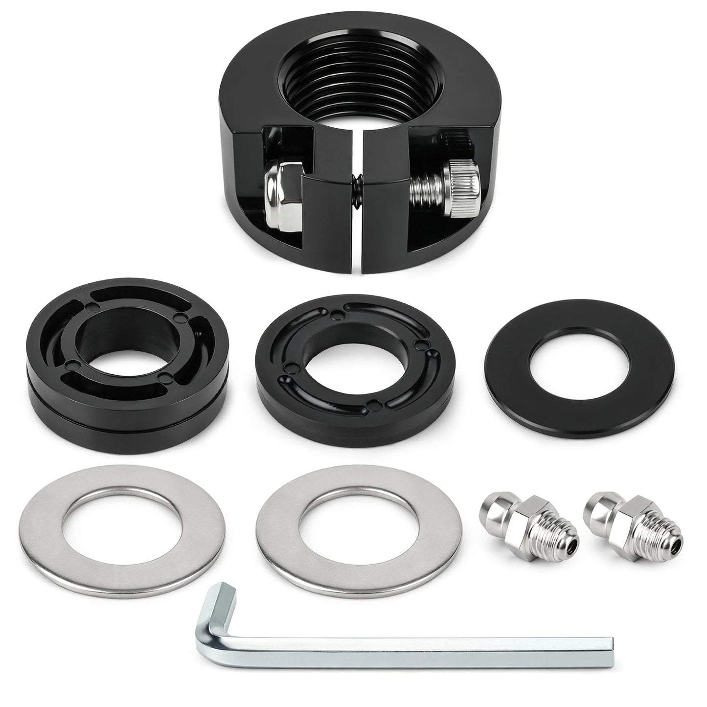 Front Mount Pivot Plate Cylinder Adjusting Nut Spacer Kit HP6033