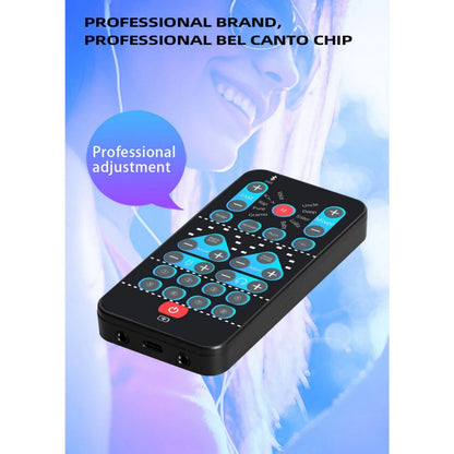 Portable Handheld Voice Changer With 8 Sound Effects For Karaoke Live Streaming