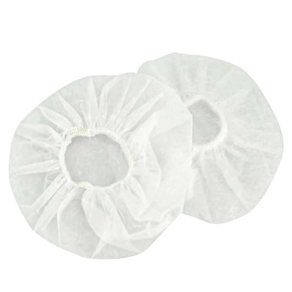 100 Pack Headphone Sanitary Dustproof Covers One-Time Headset Earmuff Shell Caps