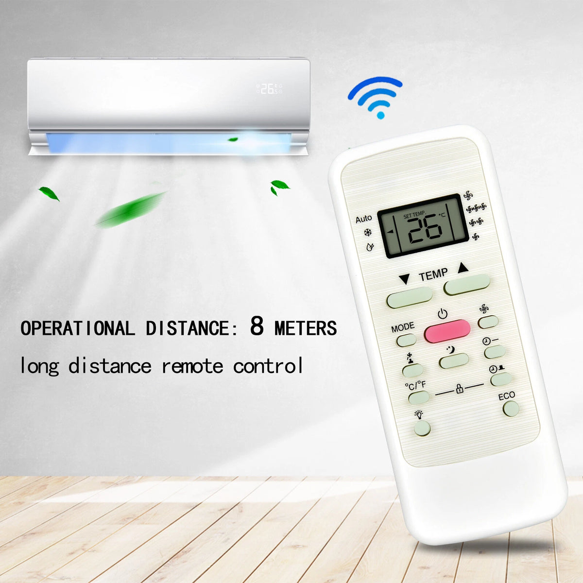 RG51G(1)/CEFU1 Remote Control For Danby Midea Seasons Air Conditioner