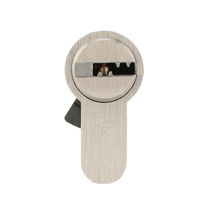 Jeriup Locks- Euro Profile Cylinder, 70mm (30/10/30), Satin Nickle