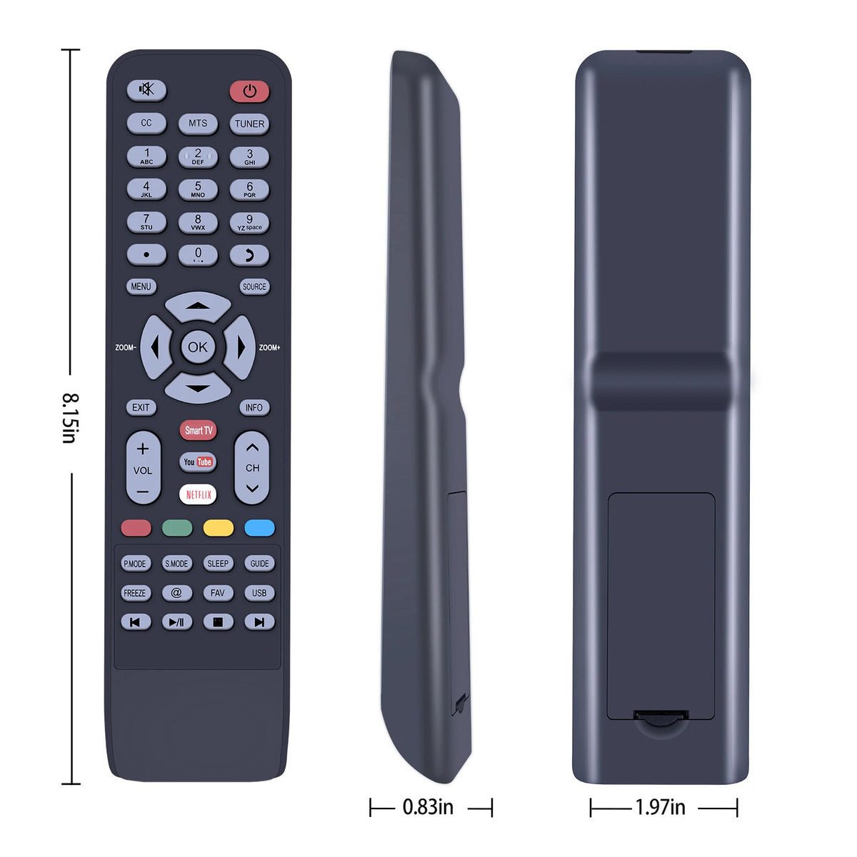 Remote Control For ATVIO TV 06-519W49-TY04X 06-519W49-TY03X