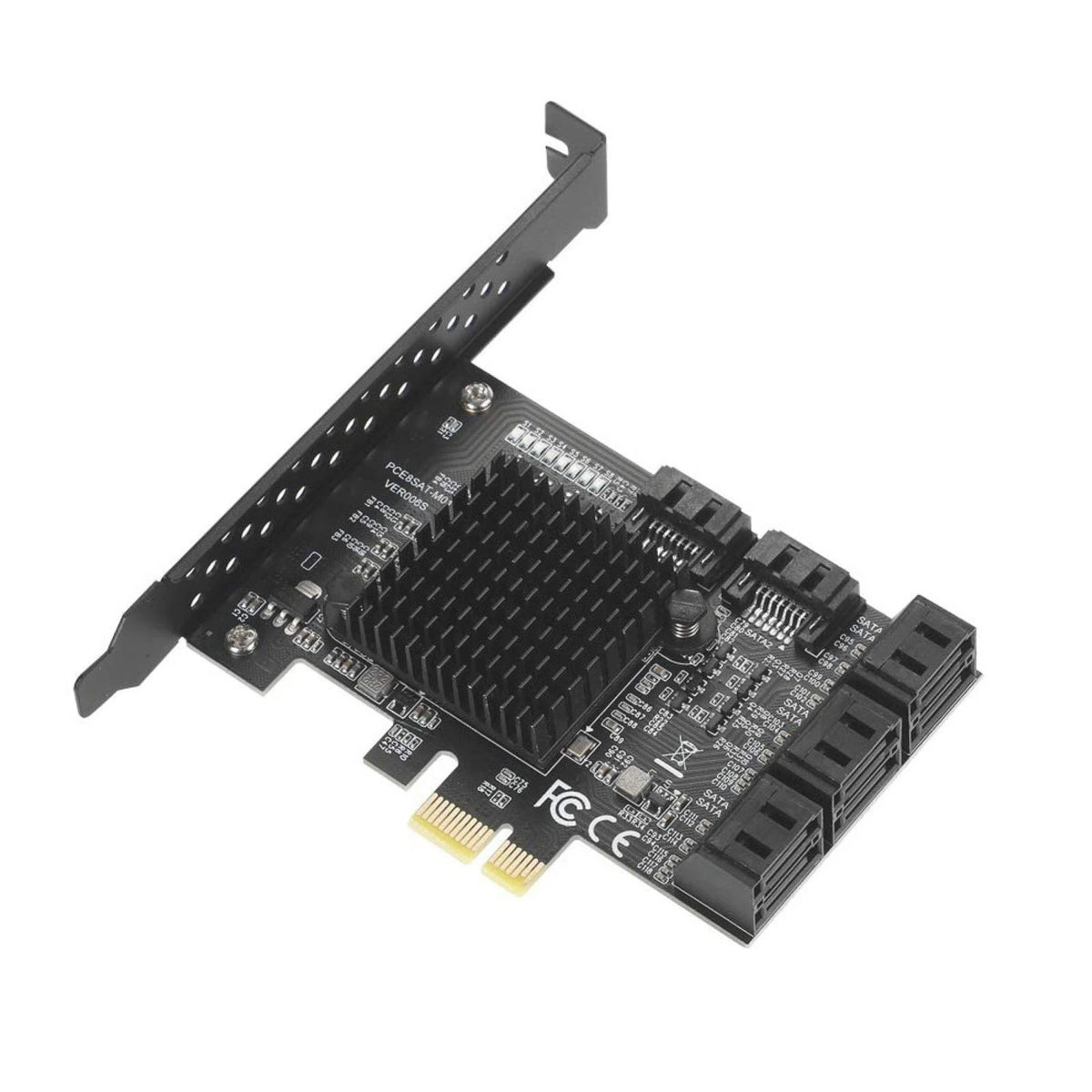 8-Port SATA 3.0 PCI Express Expansion Card PCI-E Controller 6G Adapter for HDD