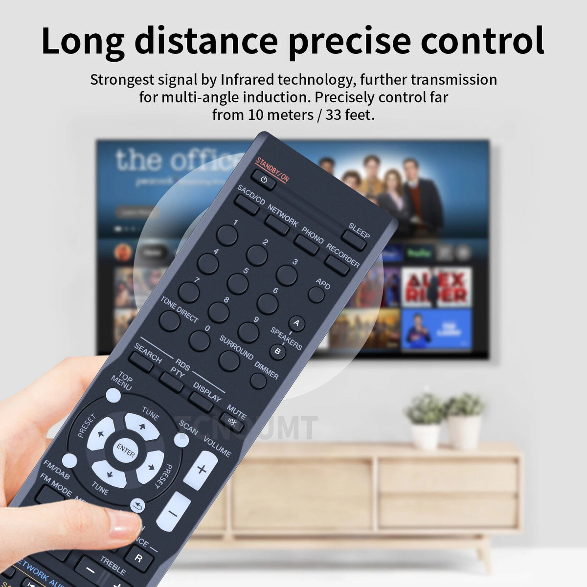 AXD7744 Remote Control For Pioneer AV Receiver SX-20DAB SX-20-K