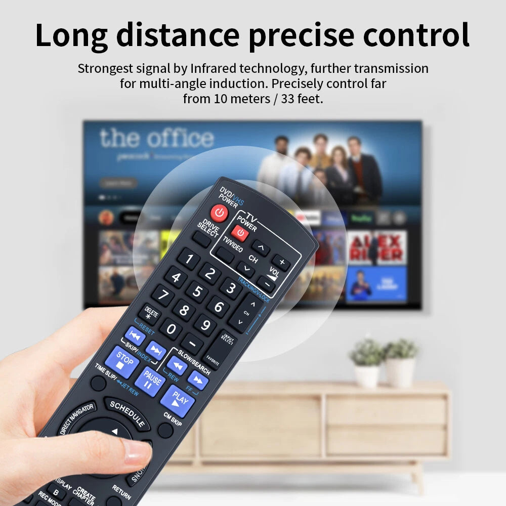 N2QAYB000197 Remote Control For Panasonic DVD Player DMR-EZ485VK DMR-EZ485V