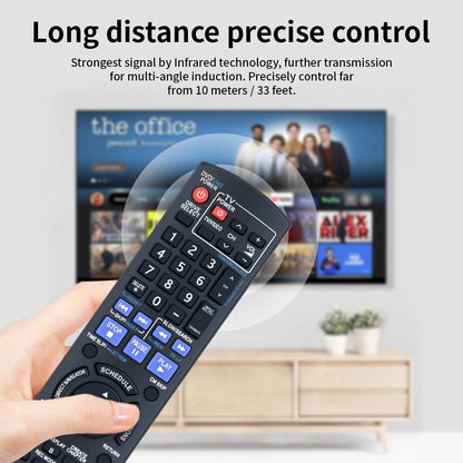 N2QAYB000197 Remote Control For Panasonic DVD Player DMR-EZ485VK DMR-EZ485V