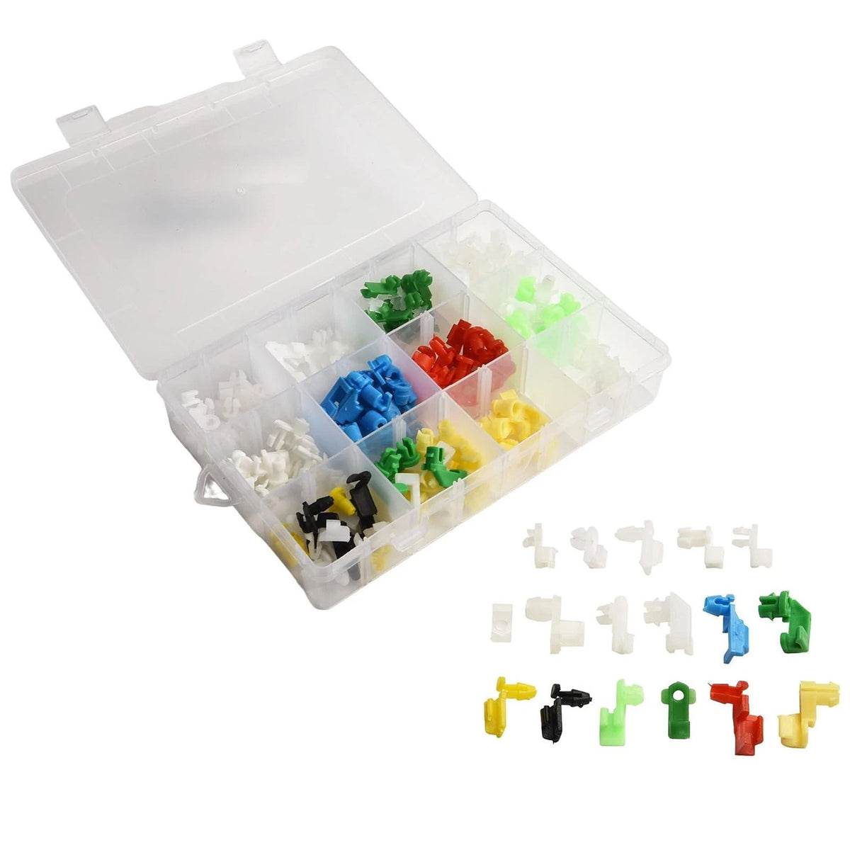 Plastic Fastener Clips for Door Lock Rods 160pc For Automotive Door Lock System