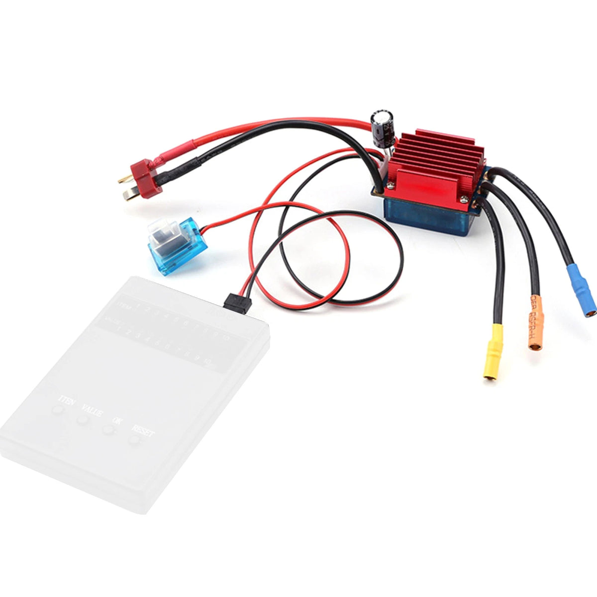35A Brushless ESC Waterproof Speed Controller for 1/16 1/18 RC Car Truck d