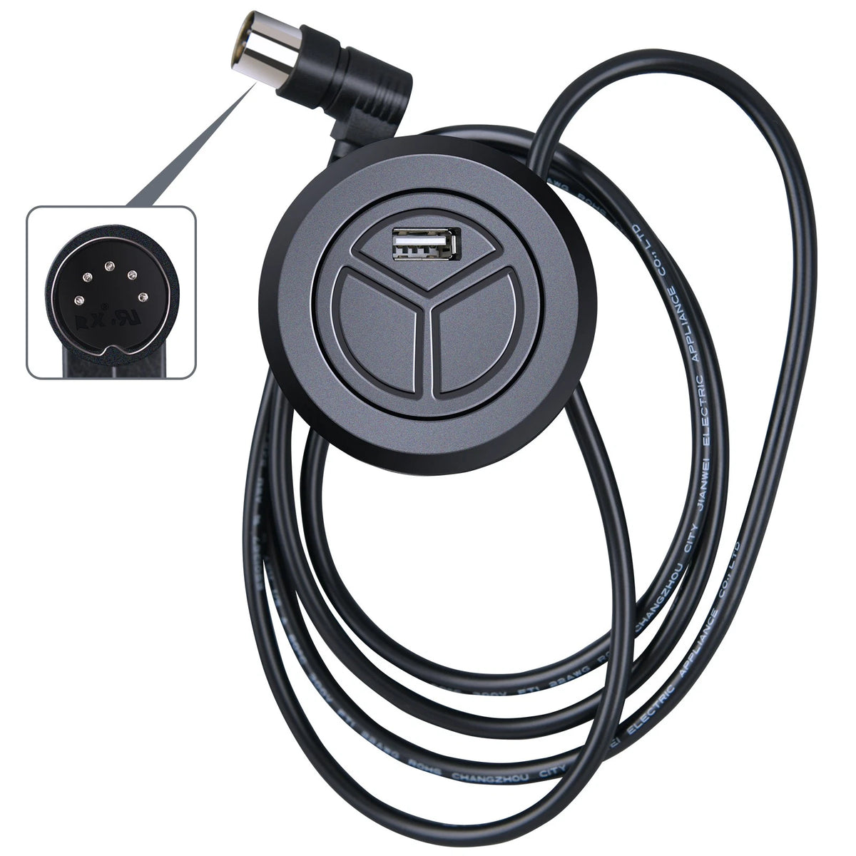 Power Recliner Lift Chair for Emomo 2 Button 5 Pin Switch Hand Control RemoP20