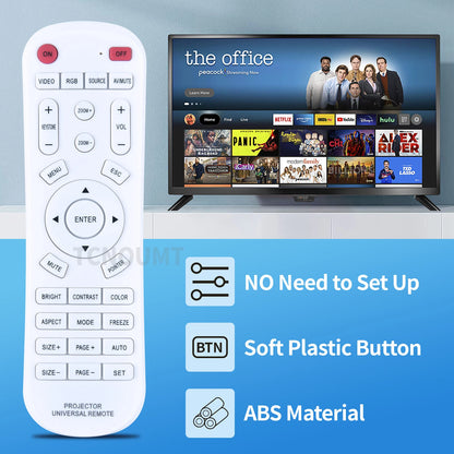 Universal Projector Remote Control For PANASONIC EPSON TOSHIBA VIEWSONIC
