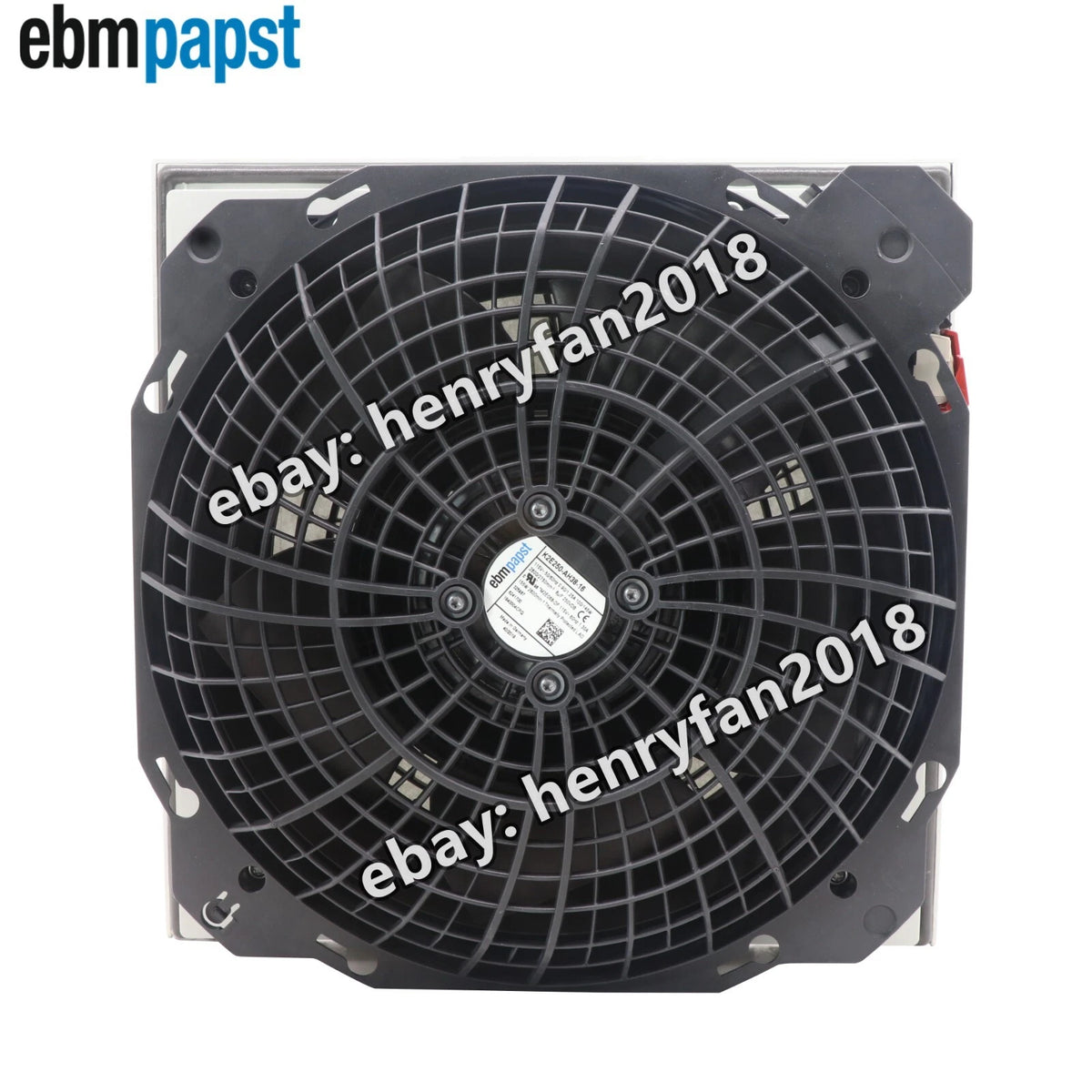K2E250-AH38-16 Ebmpapst Fan 115VAC Filter Fan 0.90/1.25A 100/145W Cabinet Fan