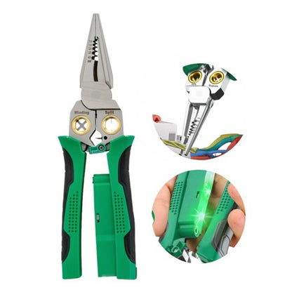 8 in 1 Electrical Pliers /w Voltage Tester for Wire Repair and Maintenance Work