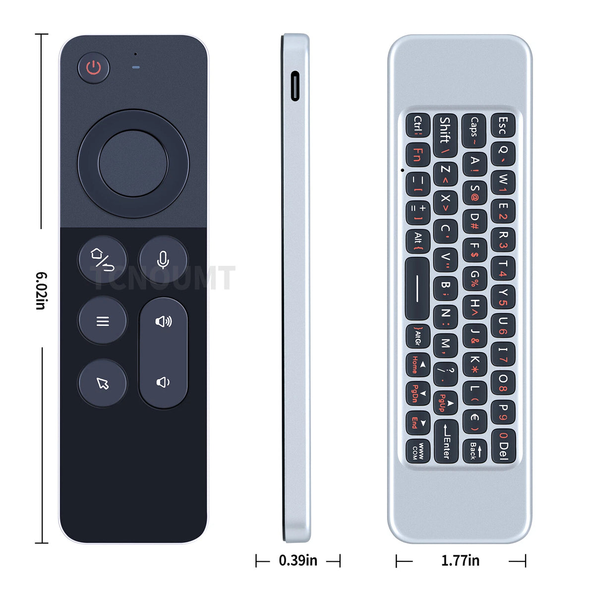 W3 Air Mouse 2.4G Wireless Voice Remote Control For TV Box/PC/Projector/HTPC