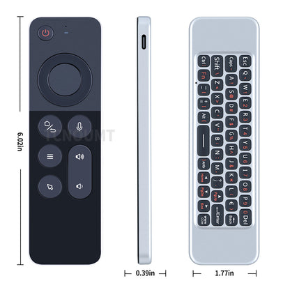 W3 Air Mouse 2.4G Wireless Voice Remote Control For TV Box/PC/Projector/HTPC