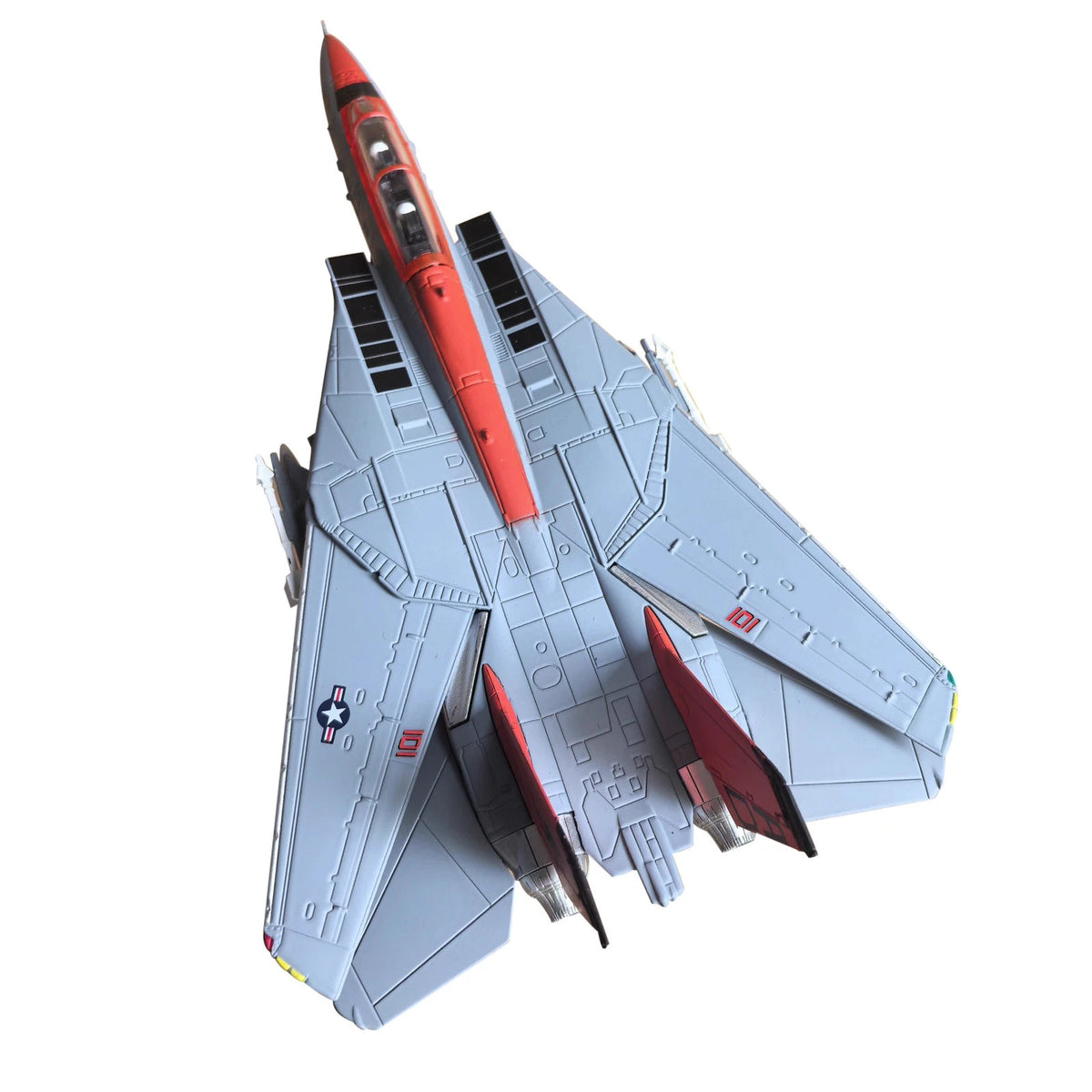 For US Navy VF-101 Grim Reapers Grumman F-14 Tomcat 1:100 Scale Fighter Model
