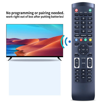 Remote Control For GPX TV TDE5074B, TDE4074W, TDE4074B