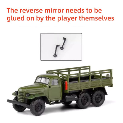 1/64 Diecast Alloy China Jiefang Military Army CA30 Truck Model Gift For Kid