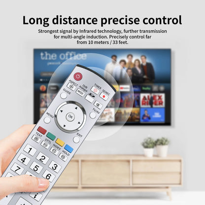 Remote Control For Panasonic TV N2QAKB000059 N2QAYB000047 TH37PV500 TX-26LXD500