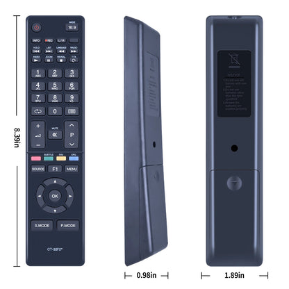 CT-32F2* Remote Control For Toshiba TV 49S2650 55S2640 65S2650