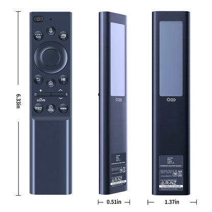 BN59-01363E Solar Voice Remote Control For Samsung TV HG65Q60AANFXZA