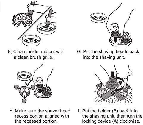 MAX-T Replacement Shaver Head -   1 Count (Pack of 1), Silver