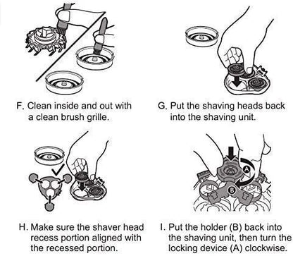 MAX-T Replacement Shaver Head -   1 Count (Pack of 1), Silver