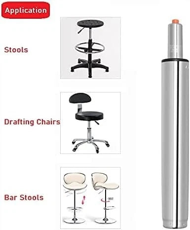 McDooFly Drafting Stool Bar Gas Lift Cylinder Replacement 18"-28" Long
