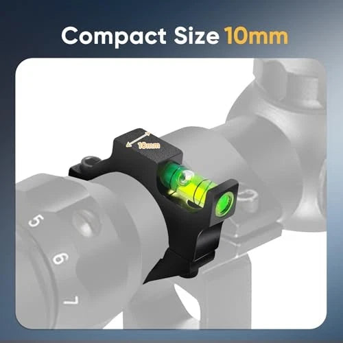 Rifle Scope Level Bubble-Scope Leveling Kit, Bubble 1 inch, green