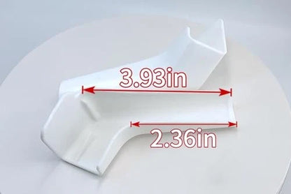 LXJZCP rain Gutter nozzles, RV Protect The top of White