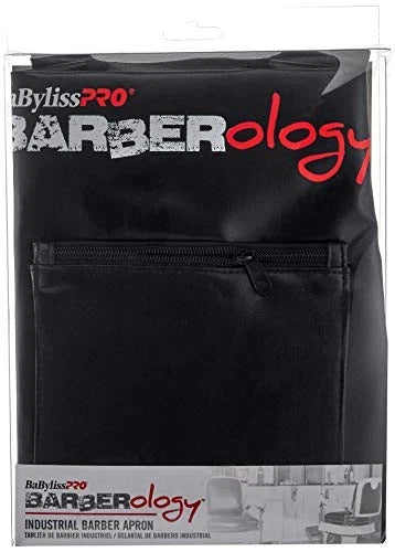 BabylissPRO Barberology Apron - Black 1 Count (Pack of 1),