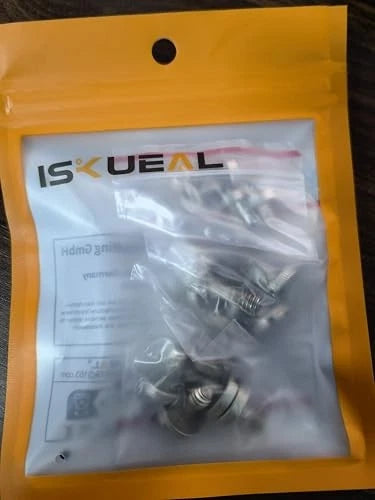 Xwell 1/4''-20 Slotted Screw, for Quick Release (QR) Plate 1/4", 15 piece set