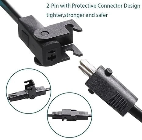Universal Power Cord for Recliner Chair - 29V 2A Supply, Black