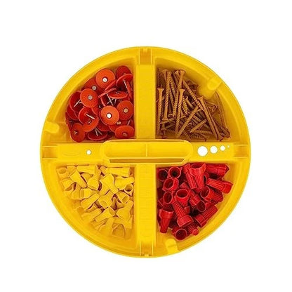 Bucket Boss - Stacker Small Parts 1 Count (Pack of 1), Yellow