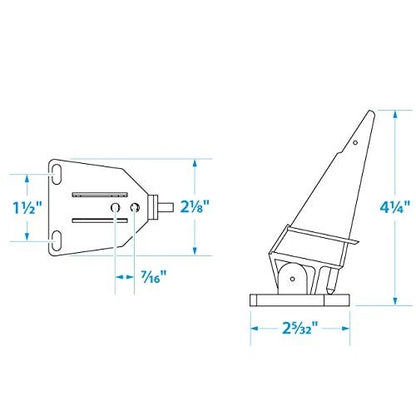 Seachoice Universal Marine Speedometer Pitot Tube, White One Size,