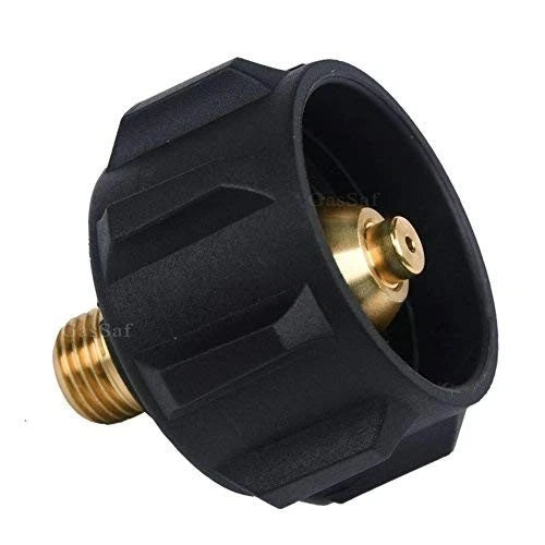 GasSaf QCC1 Propane Adapter Gas Regulator Valve Fitting with Acme Nut