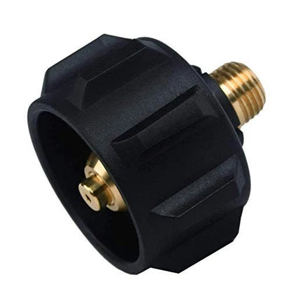 GasSaf QCC1 Propane Adapter Gas Regulator Valve Fitting with Acme Nut