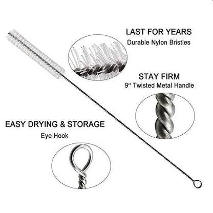 Professional 14" Stainless Steel Spring-Loaded Bottle Filler #17836, Metalic