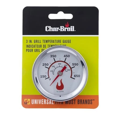 Charbroil Replacement Universal 3” Gas Grill Temperature 3 Inch Diameter