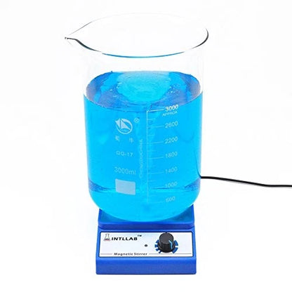 Magnetic Stirrer Stainless Steel Mixer with stir bar (No Heating)...