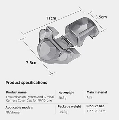 BTG Gimbal Protector Camera Lens Cover Compatible with DJI FPV...