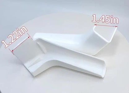 LXJZCP rain Gutter nozzles, RV Protect The top of White